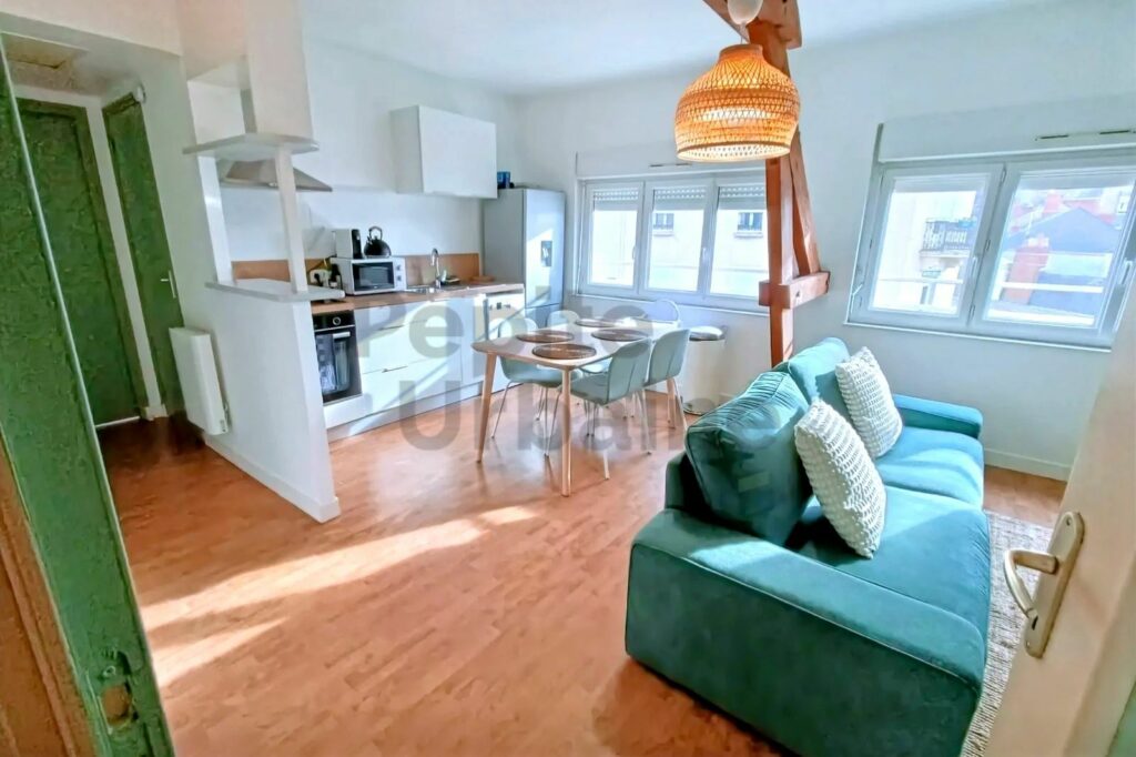 Idéalement situé T3 meublé avec goût