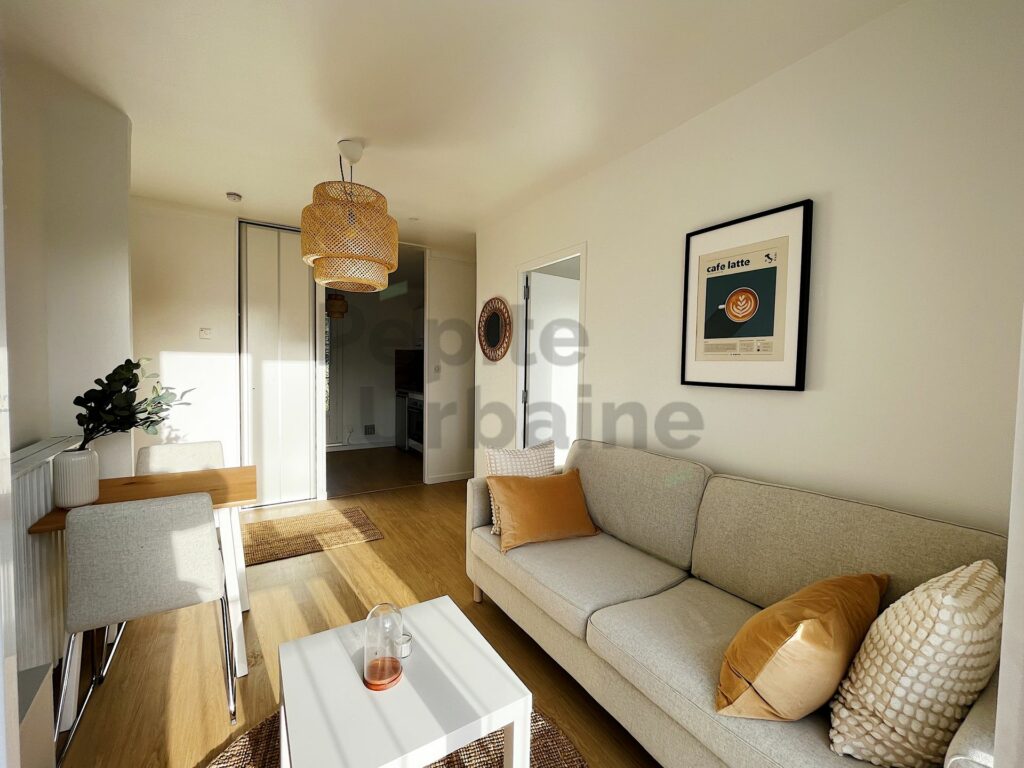 Vue sur les toits de Nantes : Superbe appartement traversant avec 2 terrasses