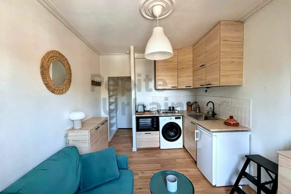 Quartier Chantenay, agréable et lumineux studio meublé idéalement situé proche de toutes les commodités