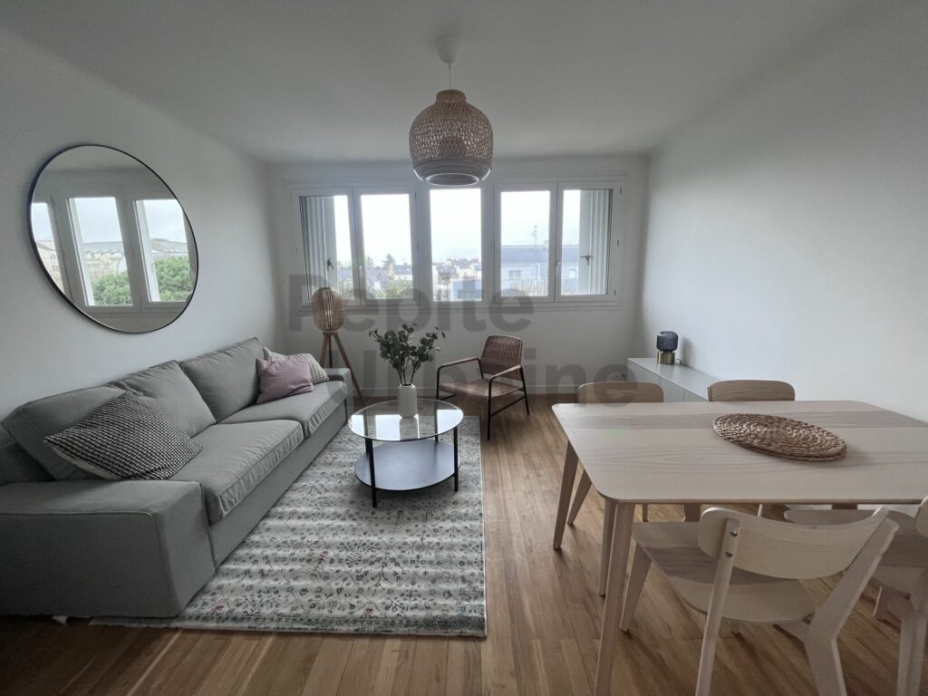 Agréable T3 meublé traversant quartier Jardin des plantes – Saint Donatien
